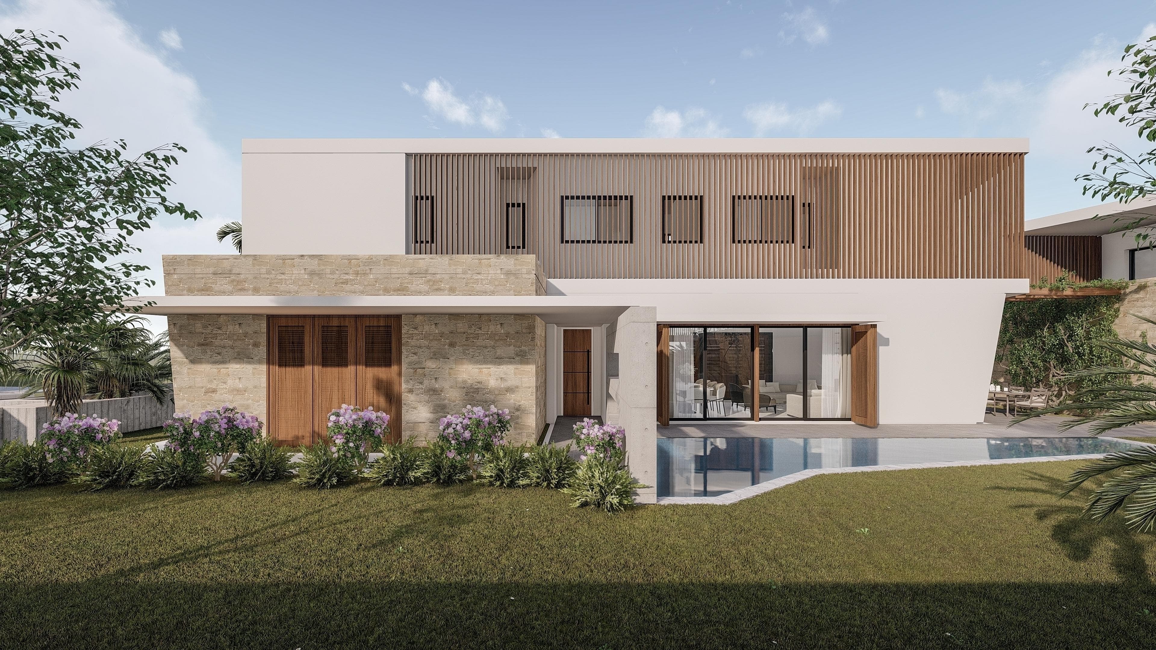 3-bedrooms house in Paphos, Cyprus.