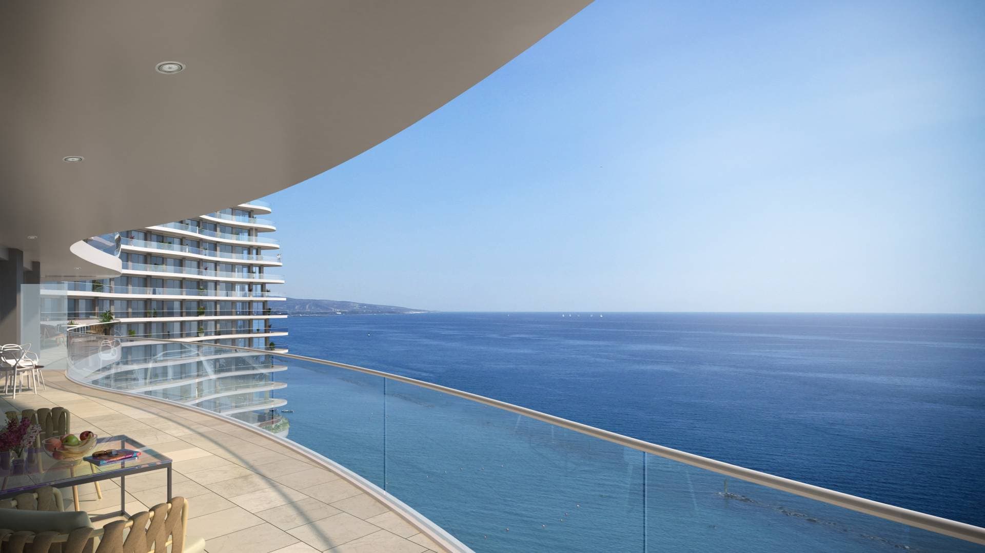 3-bedrooms apartments in Limassol, Cyprus.