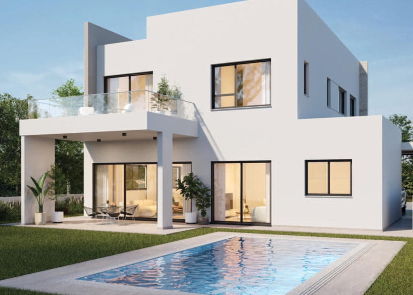 4-bedrooms house in Nicosia, Cyprus.