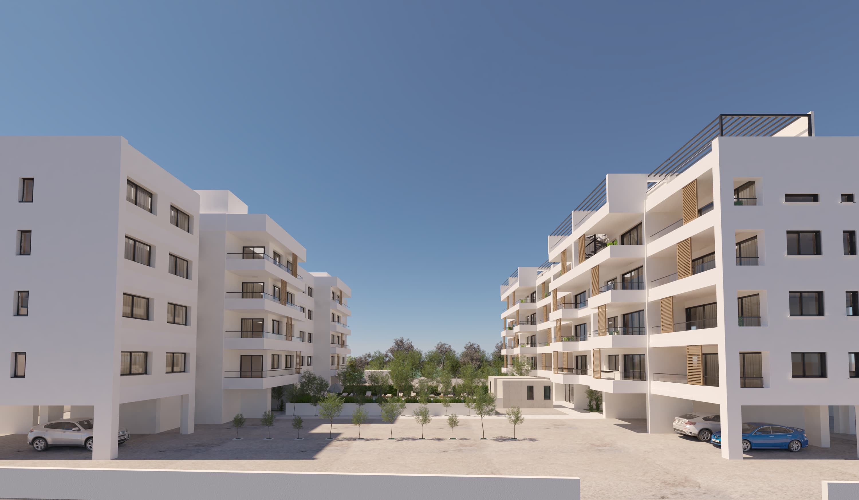 2-bedrooms apartments in Limassol, Cyprus.