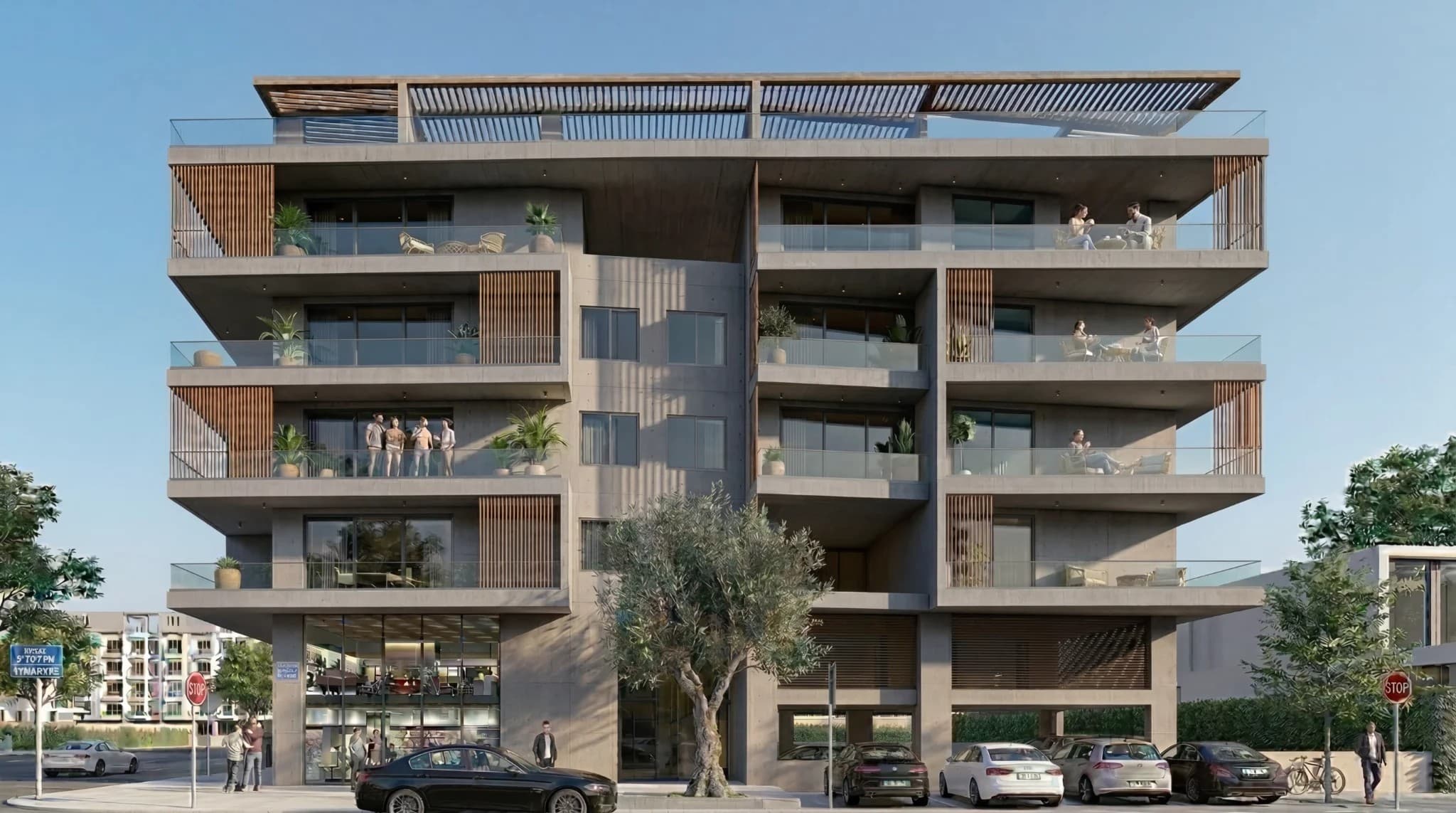 3-bedrooms apartments in Limassol, Cyprus.