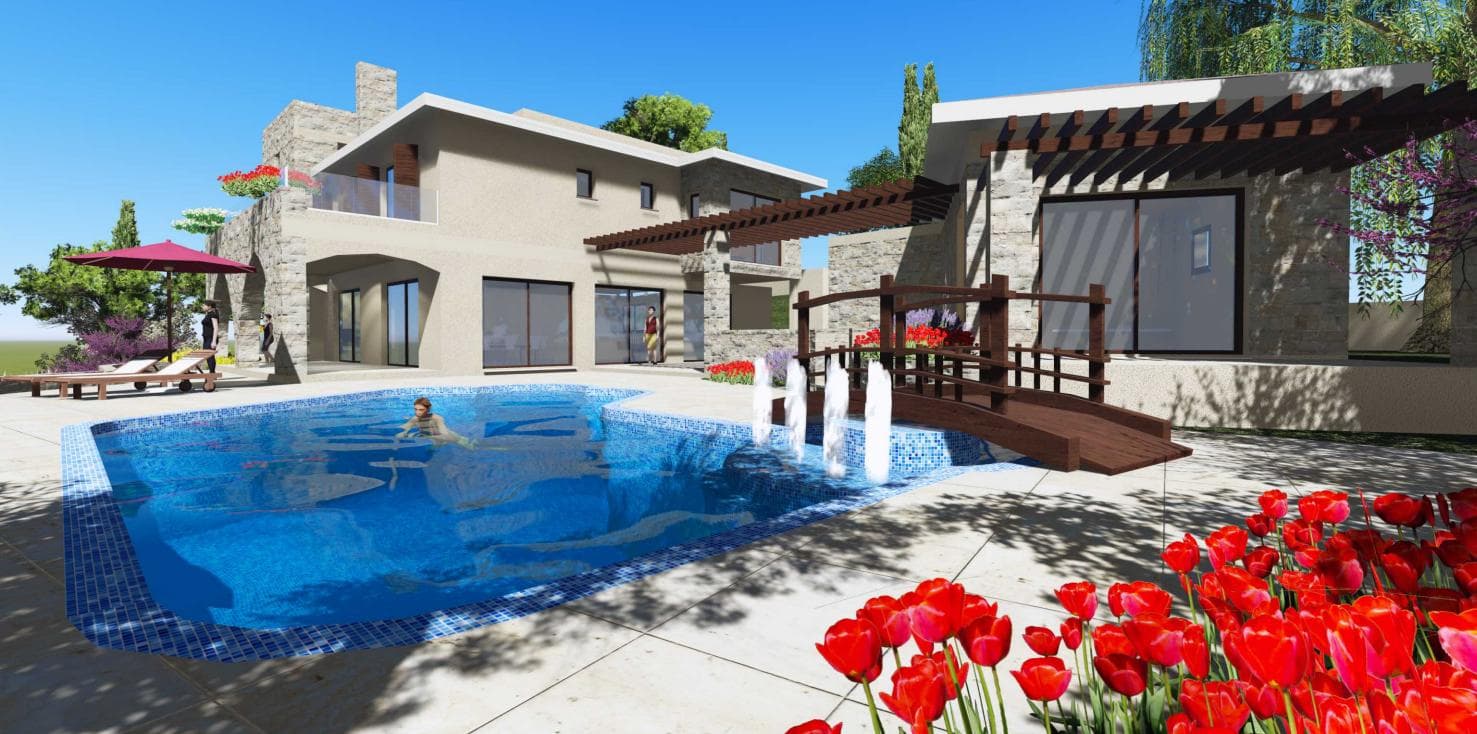 5-bedrooms house in Paphos, Cyprus.