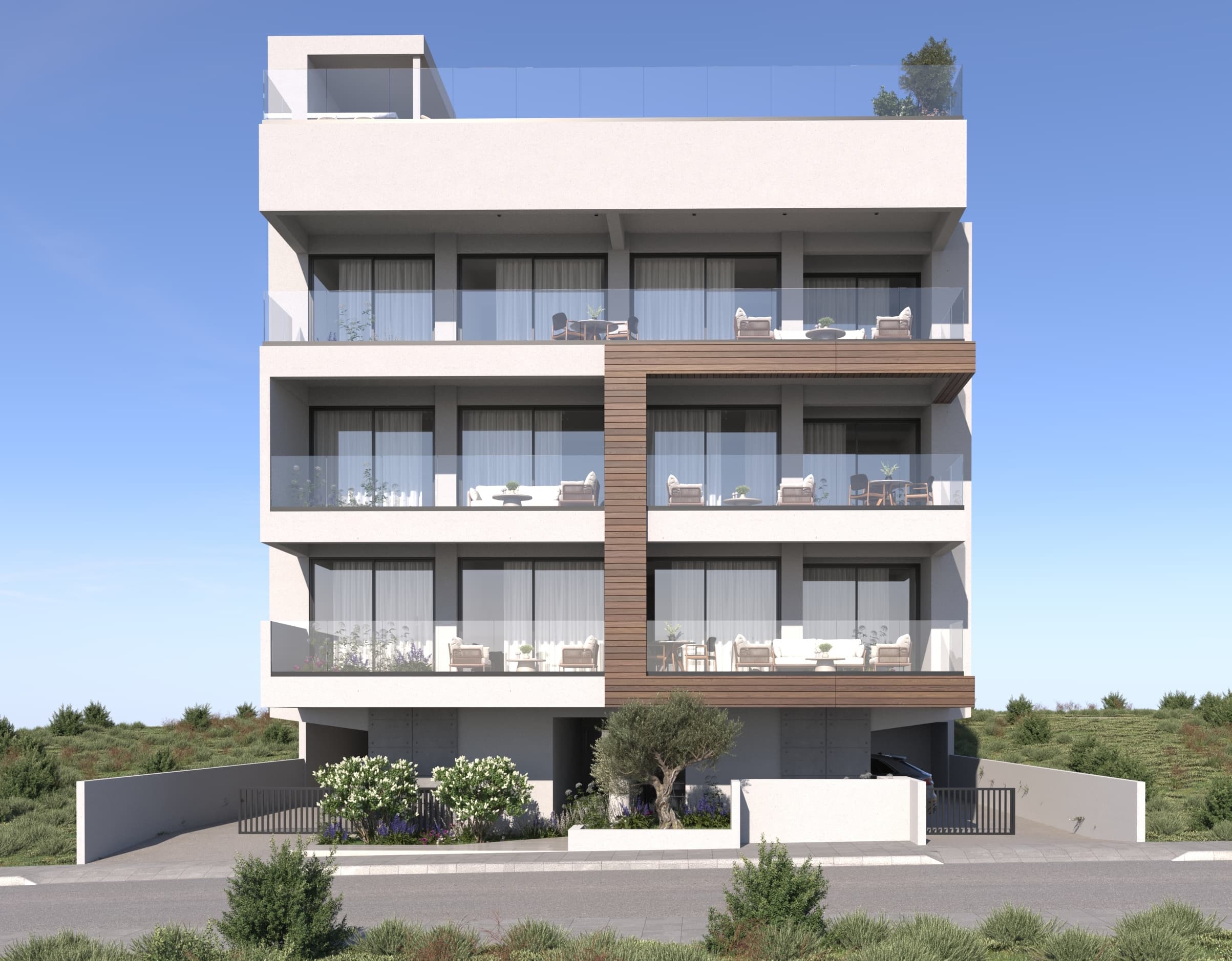3-bedrooms apartments in Limassol, Cyprus.