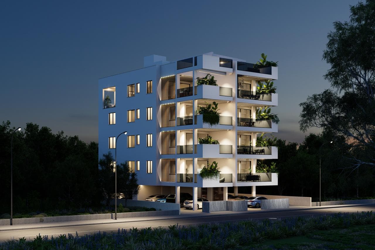 2-bedrooms apartments in Nicosia, Cyprus.