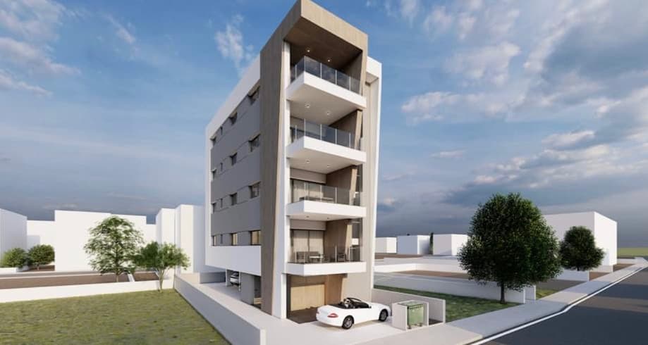 2-bedrooms apartments in Nicosia, Cyprus.