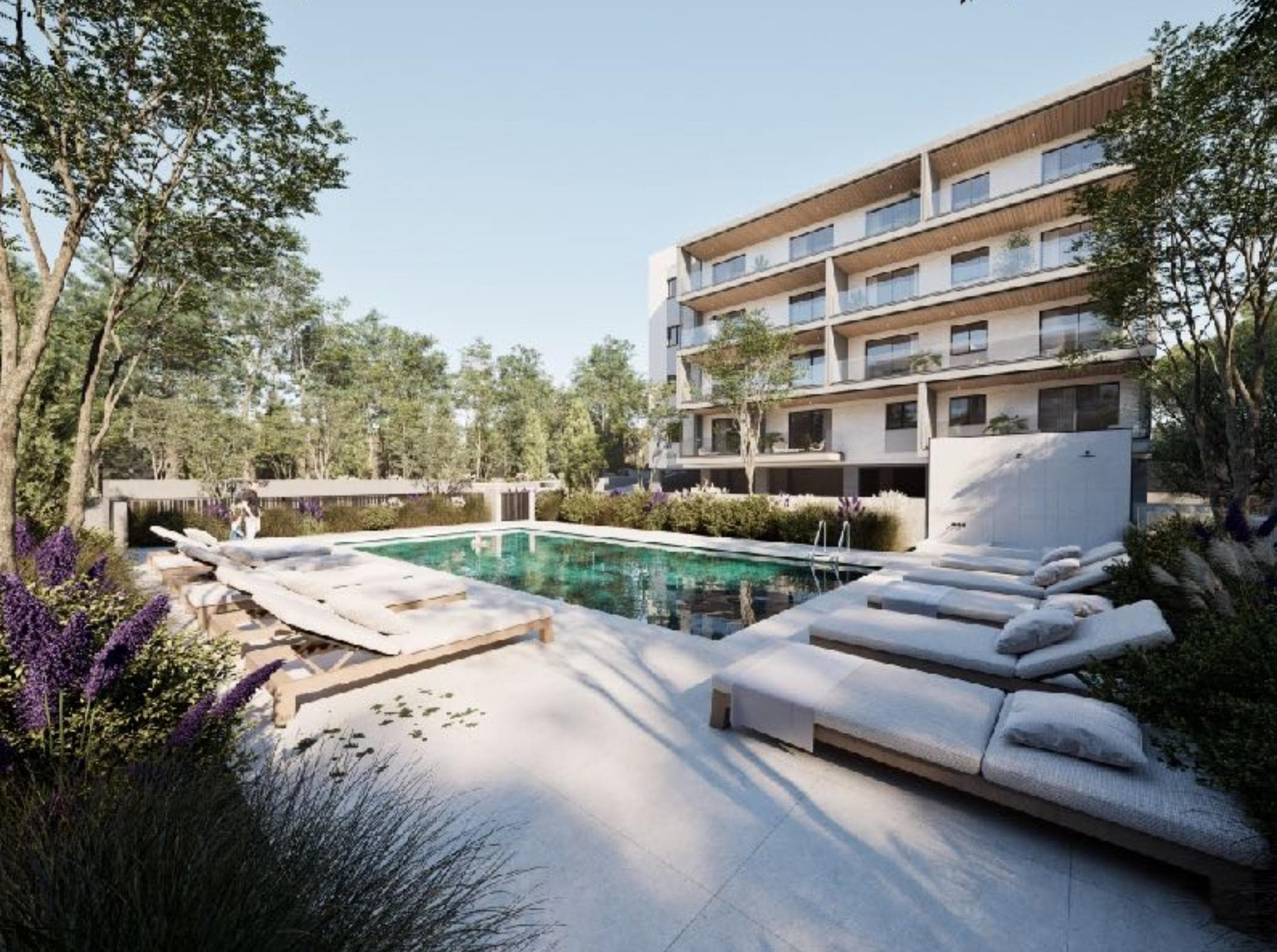 2-bedrooms apartments in Limassol, Cyprus.