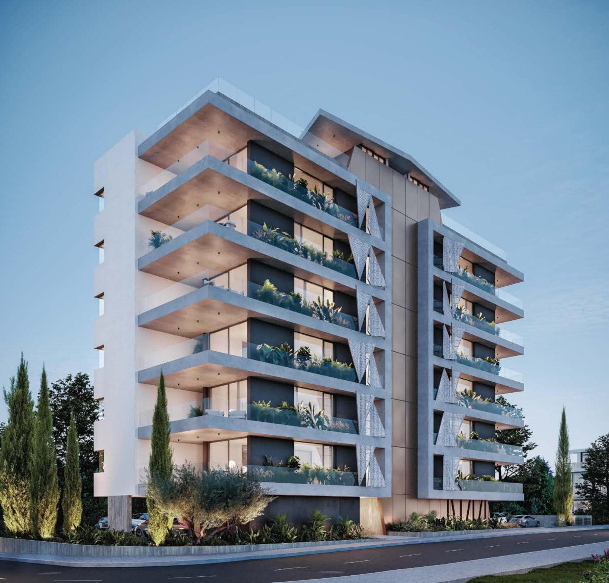 3-bedrooms apartments in Nicosia, Cyprus.