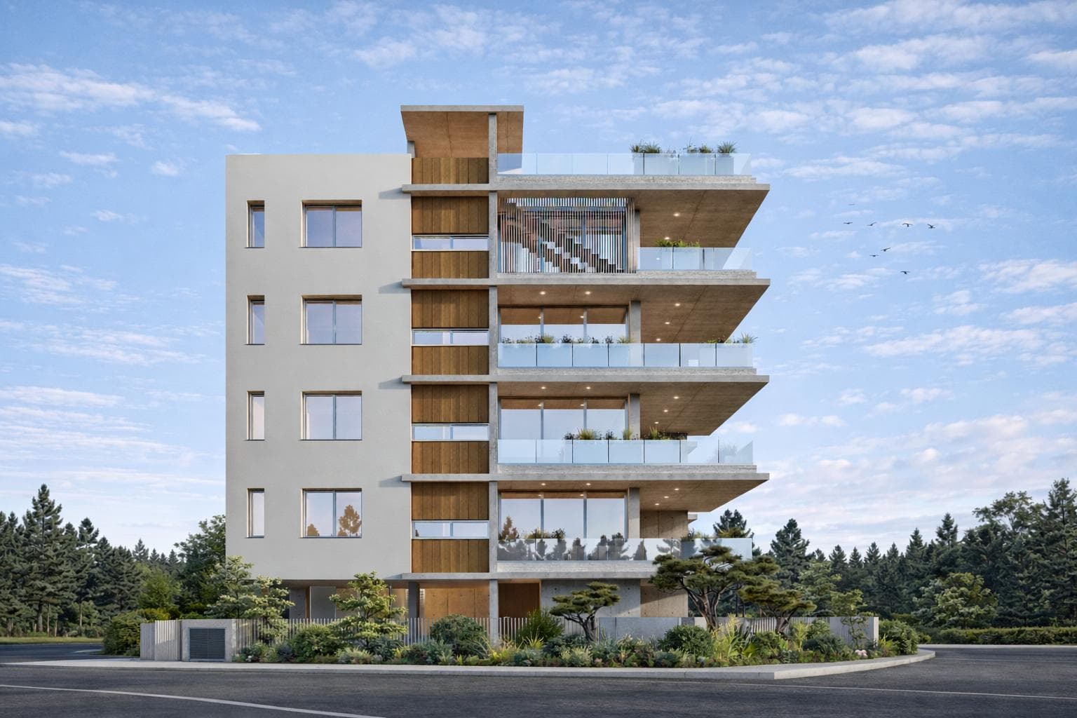 2-bedrooms apartments in Nicosia, Cyprus.