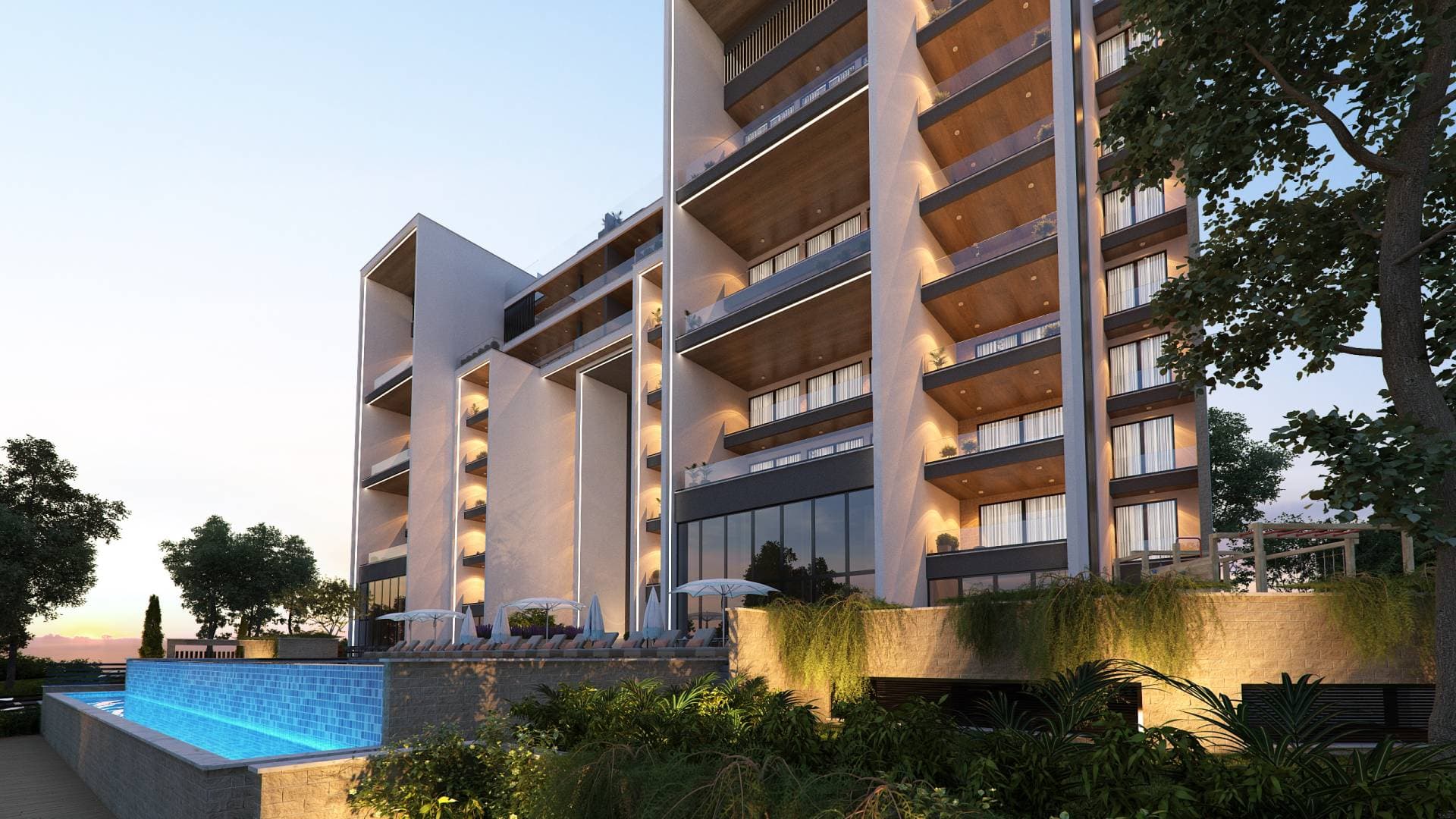 3-bedrooms apartments in Limassol, Cyprus.