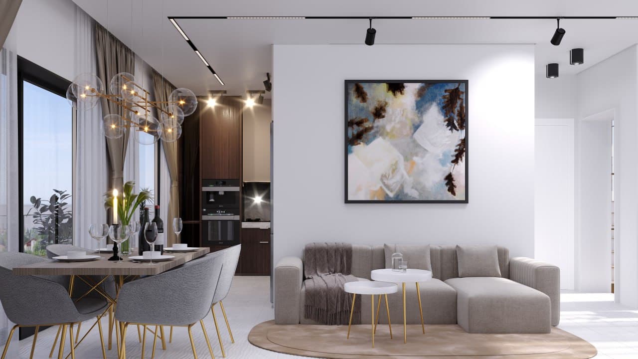 2-bedrooms apartments in Larnaca, Cyprus.