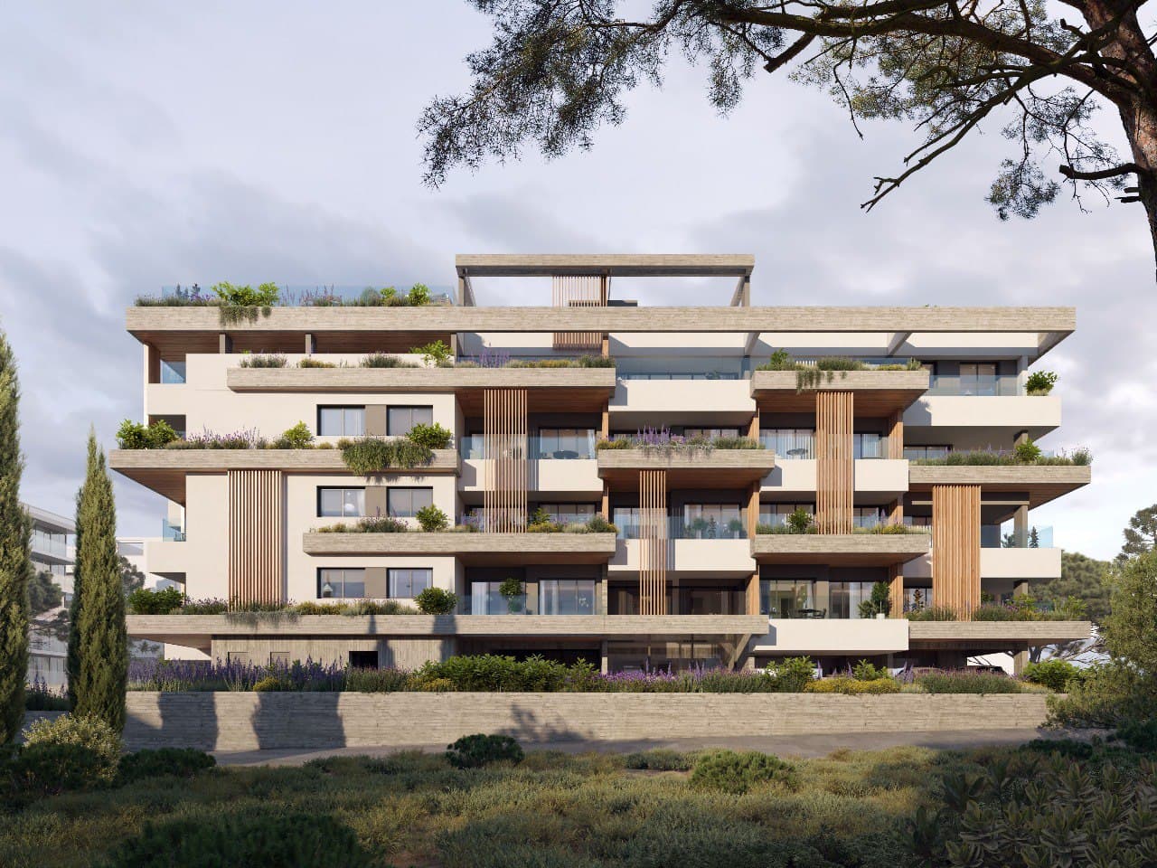 2-bedrooms apartments in Limassol, Cyprus.