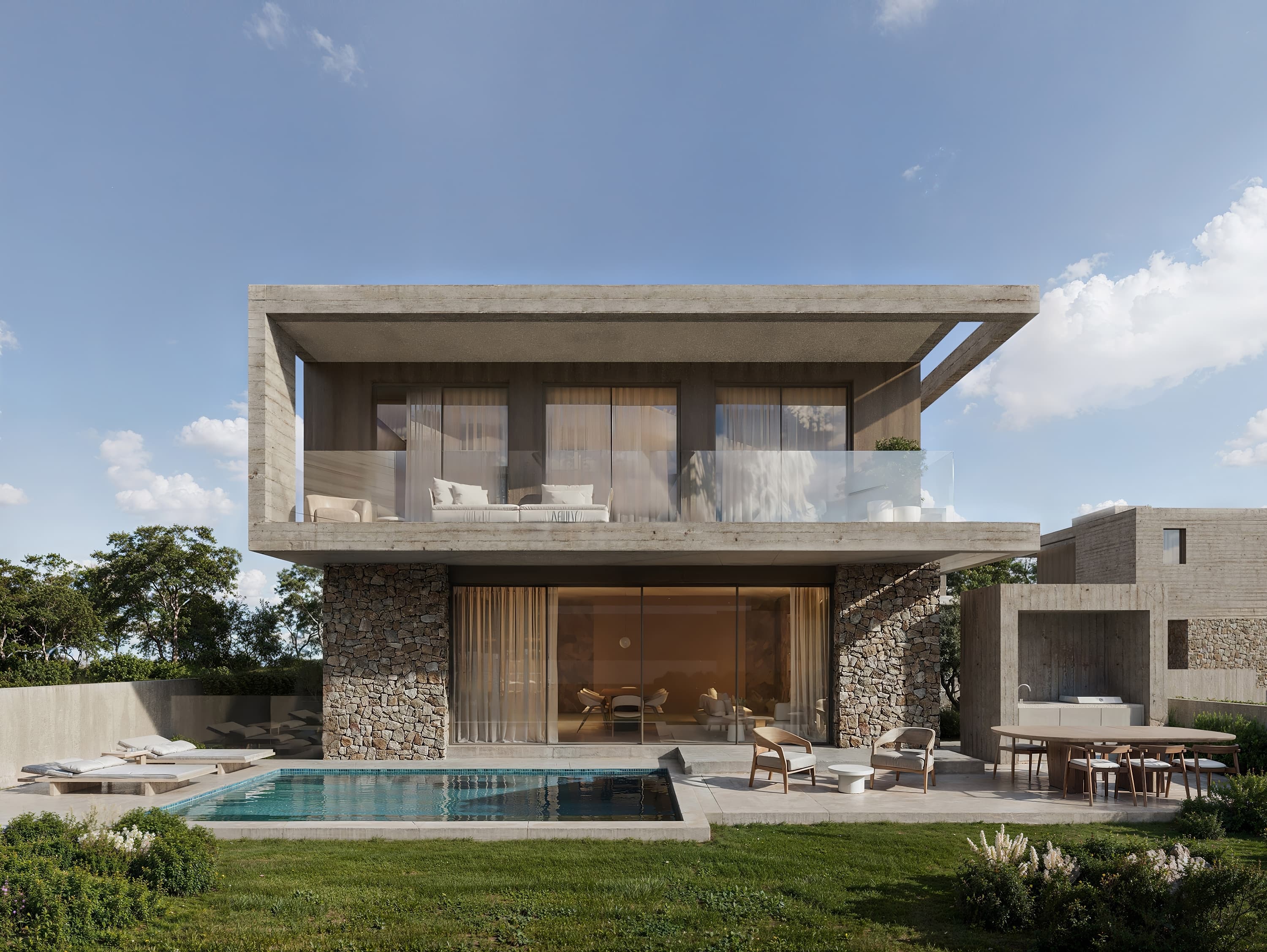 3-bedrooms house in Paphos, Cyprus.