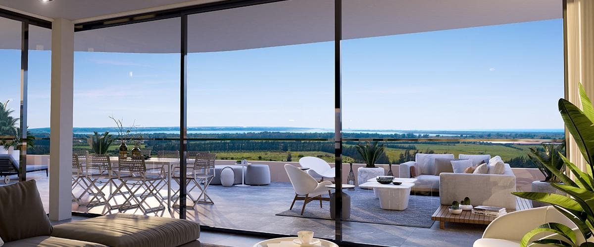 2-bedrooms building in Limassol, Cyprus.