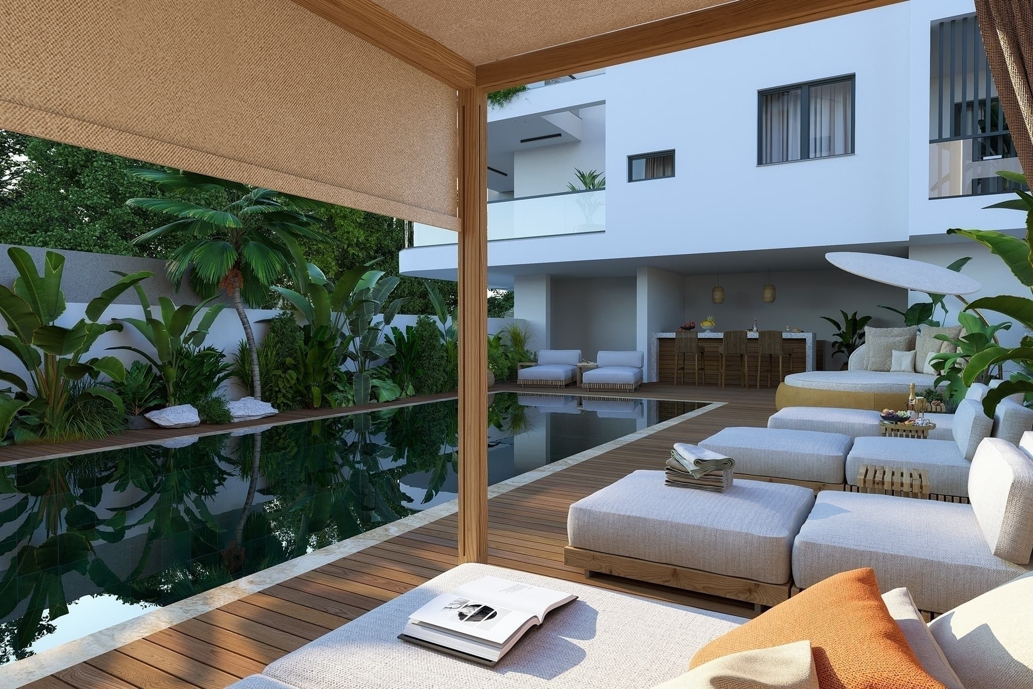 1-bedrooms apartments in Larnaca, Cyprus.