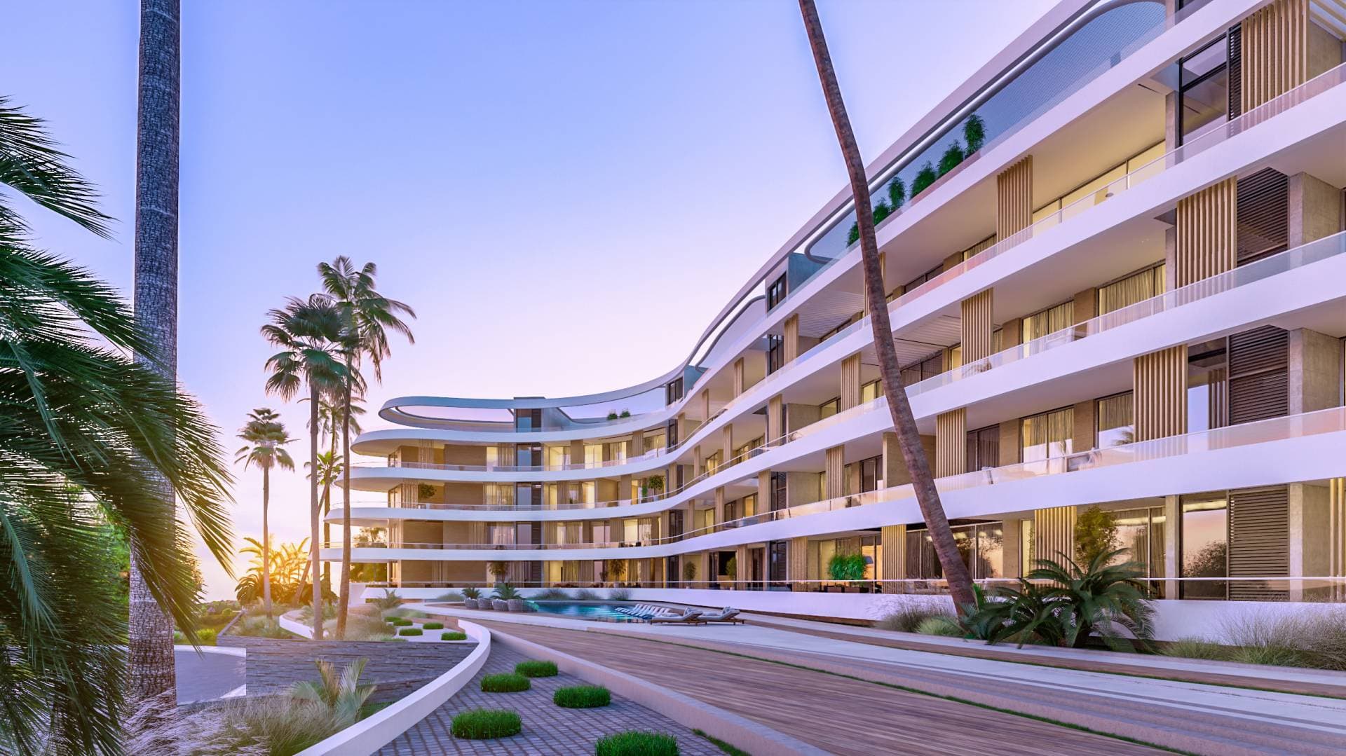 3-bedrooms apartments in Limassol, Cyprus.