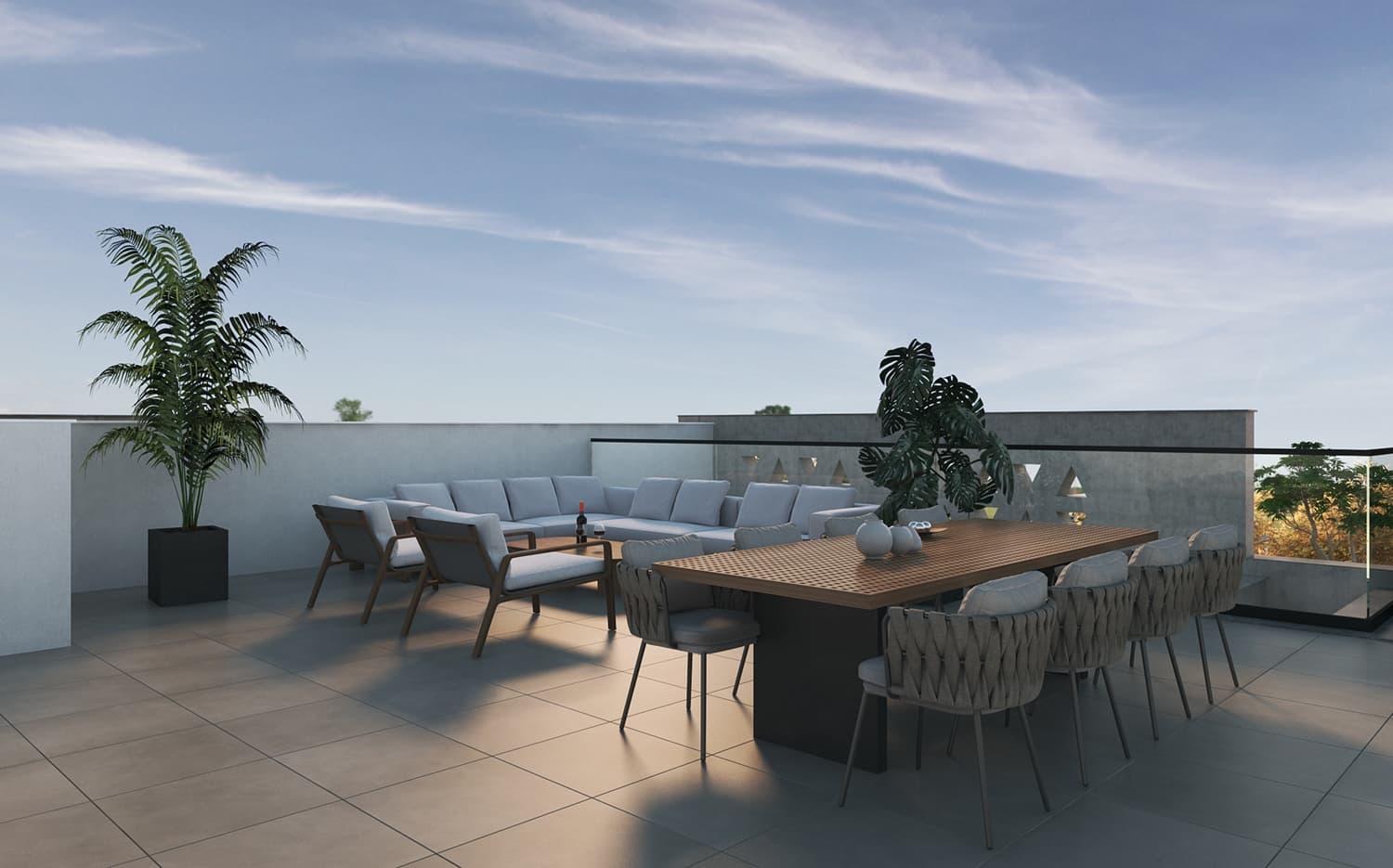 3-bedrooms apartments in Limassol, Cyprus.
