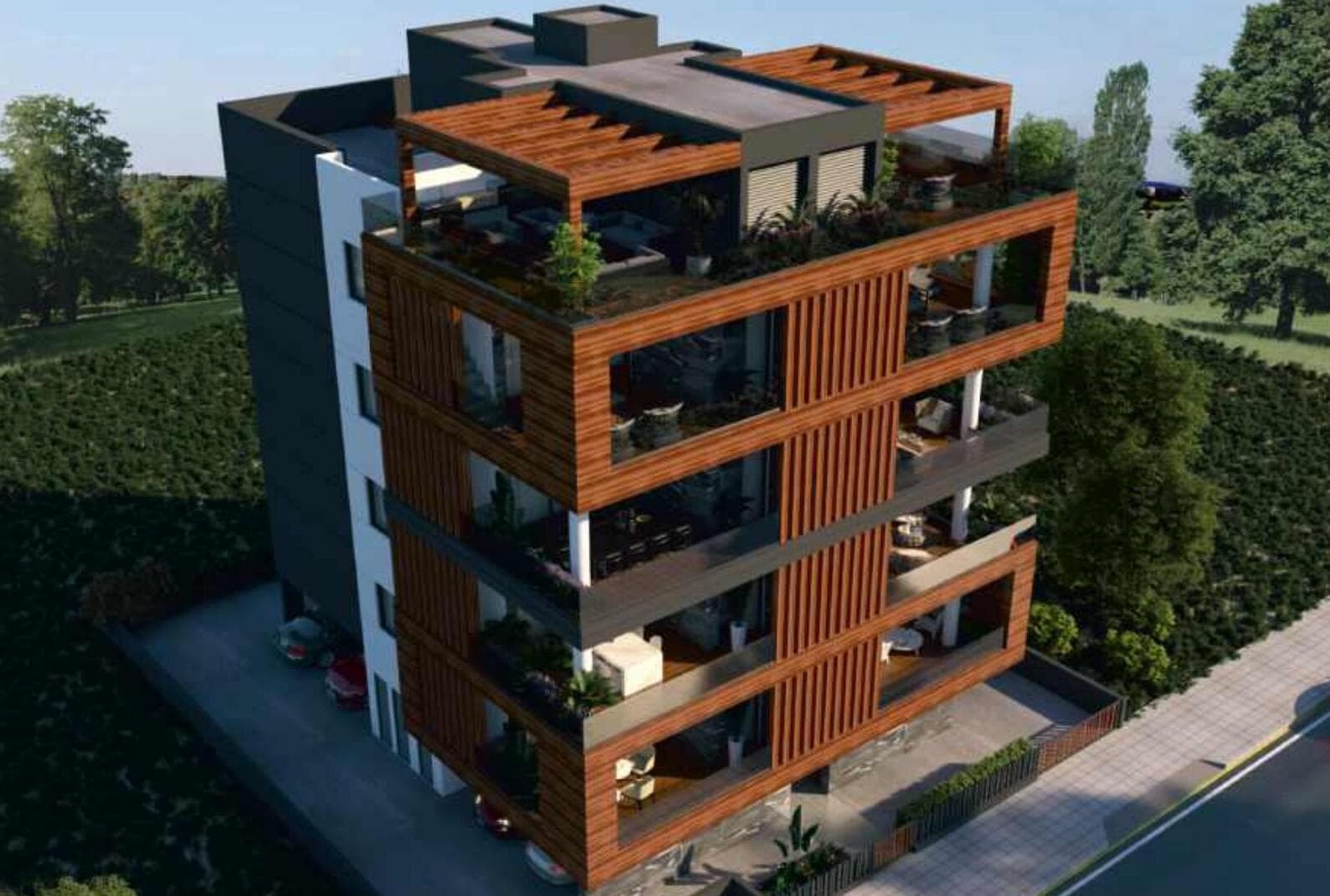 2-bedrooms apartments in Larnaca, Cyprus.