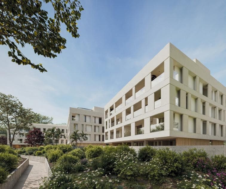 2-bedrooms apartments in Larnaca, Cyprus.