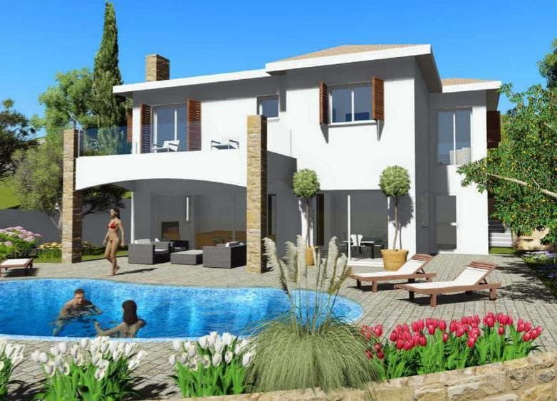 3-bedrooms house in Paphos, Cyprus.