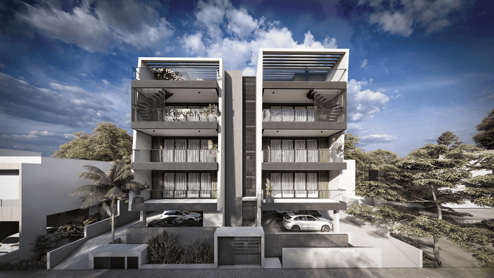 2-bedrooms apartments in Limassol, Cyprus.