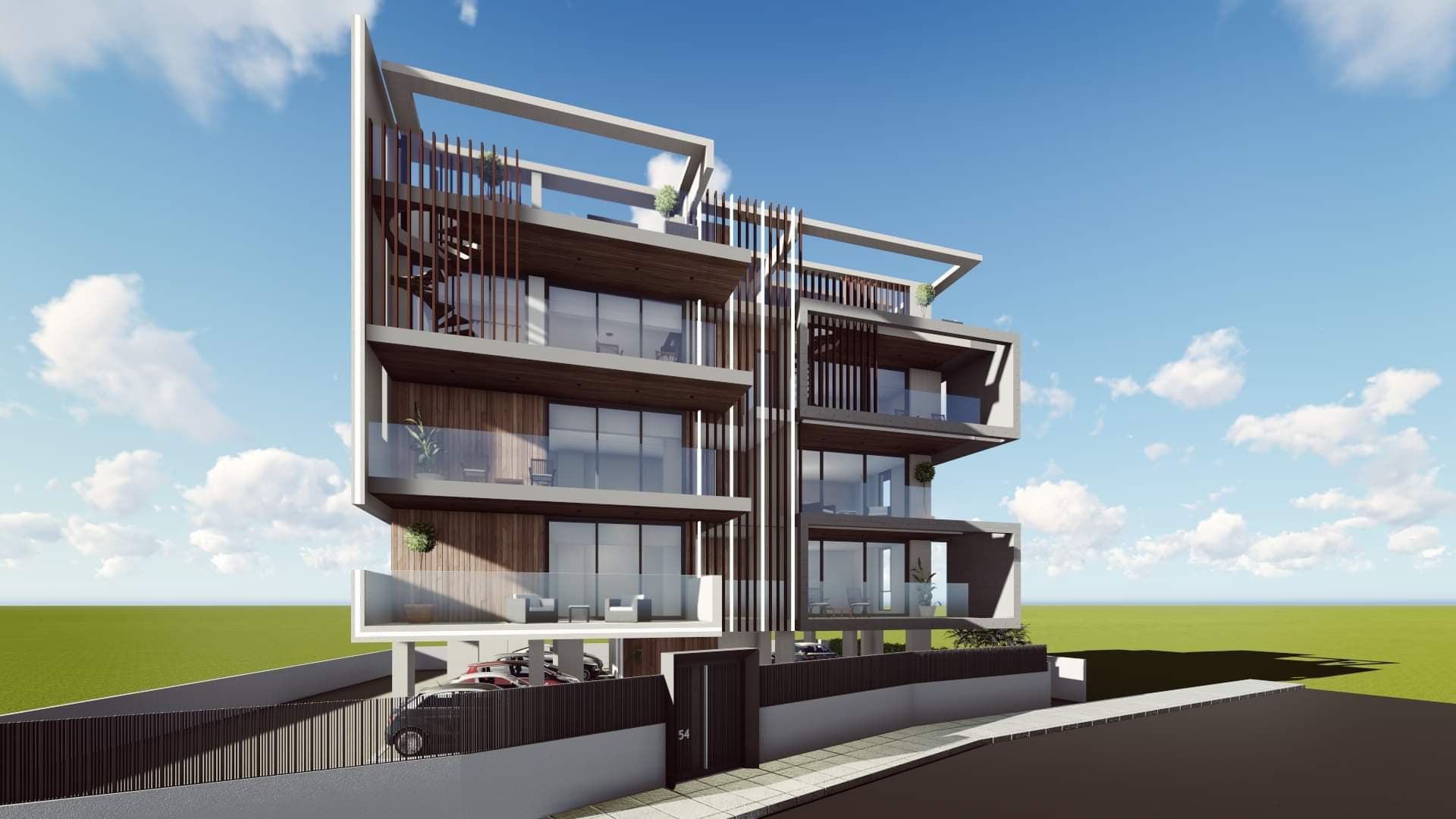 2-bedrooms apartments in Larnaca, Cyprus.