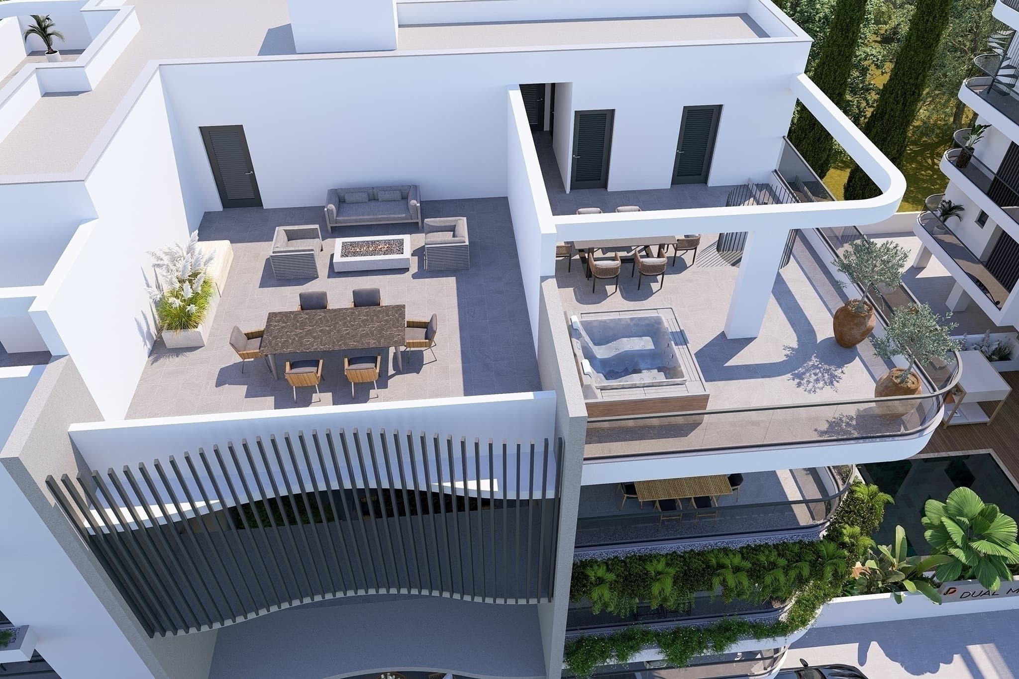 2-bedrooms apartments in Larnaca, Cyprus.