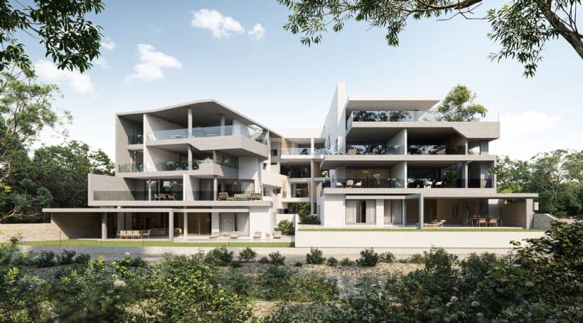 2-bedrooms apartments in Nicosia, Cyprus.