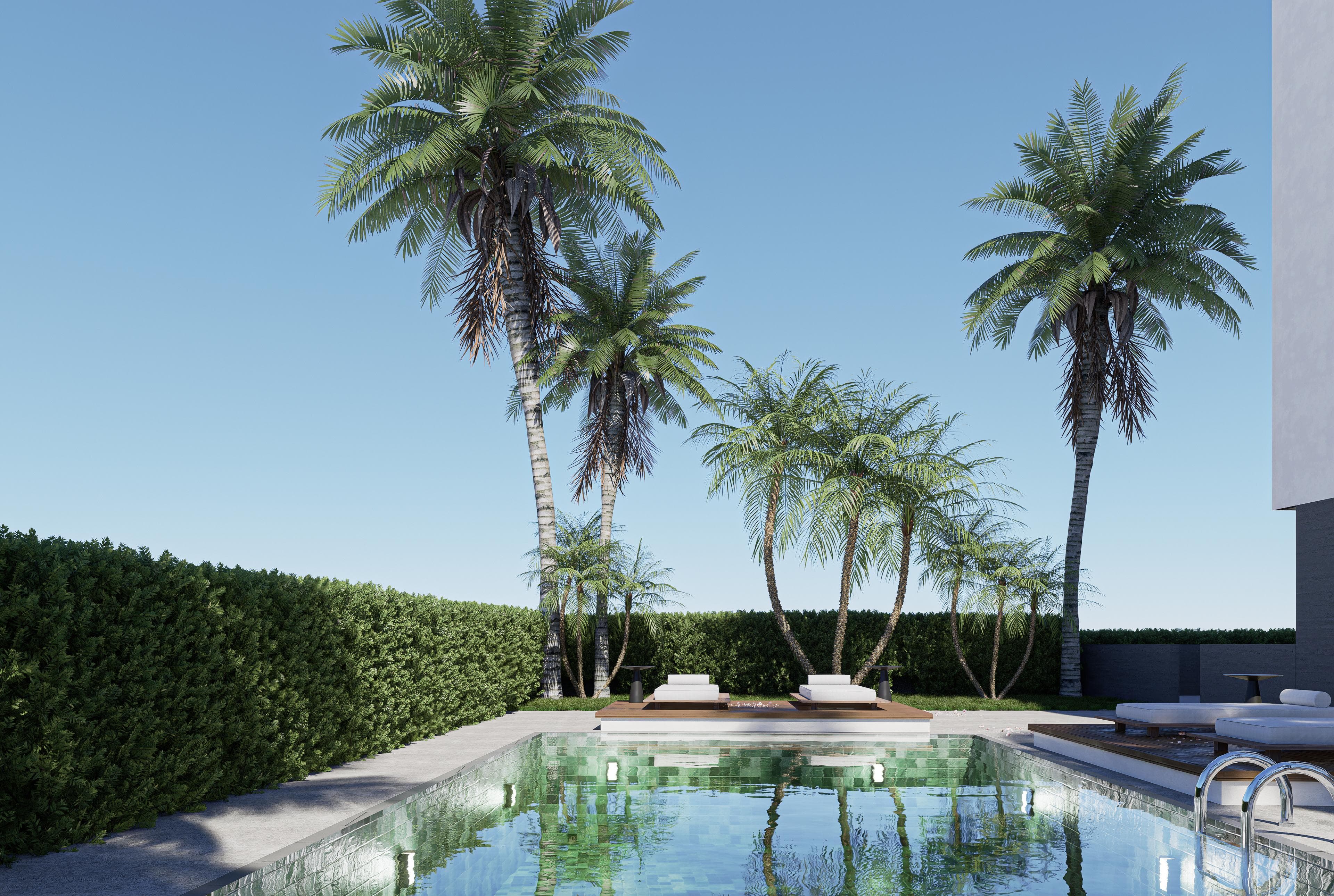2-bedrooms apartments in Paphos, Cyprus.