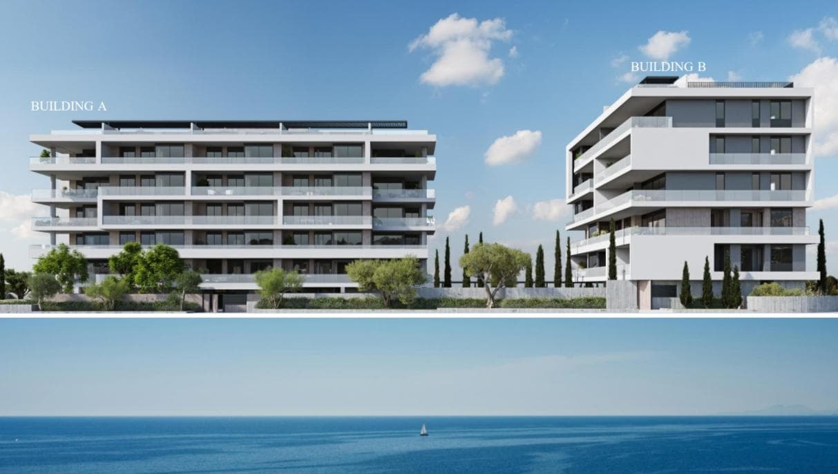 2-bedrooms apartments in Limassol, Cyprus.