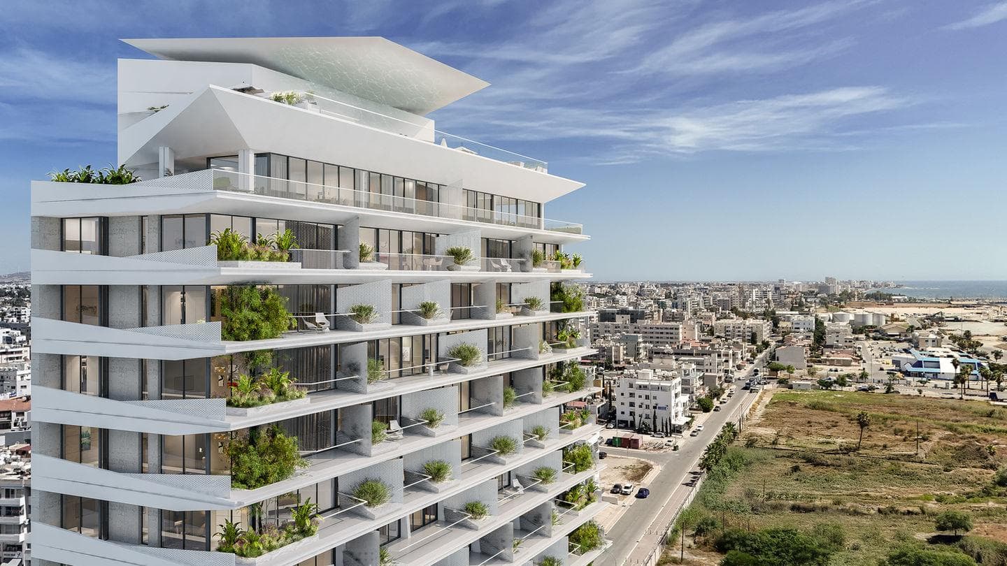 3-bedrooms apartments in Larnaca, Cyprus.