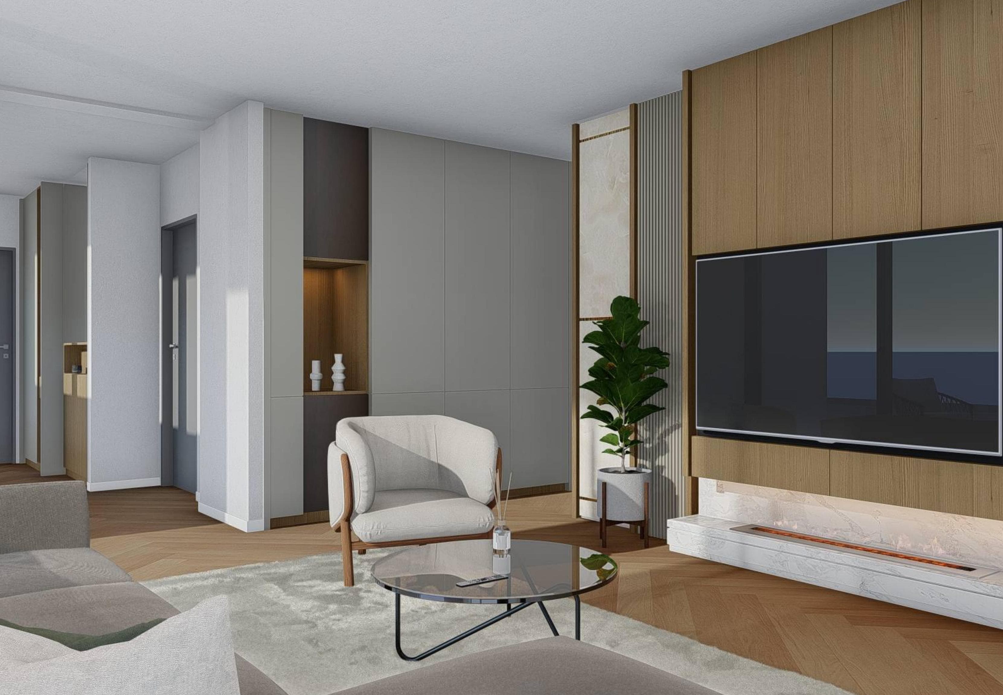3-bedrooms apartments in Limassol, Cyprus.