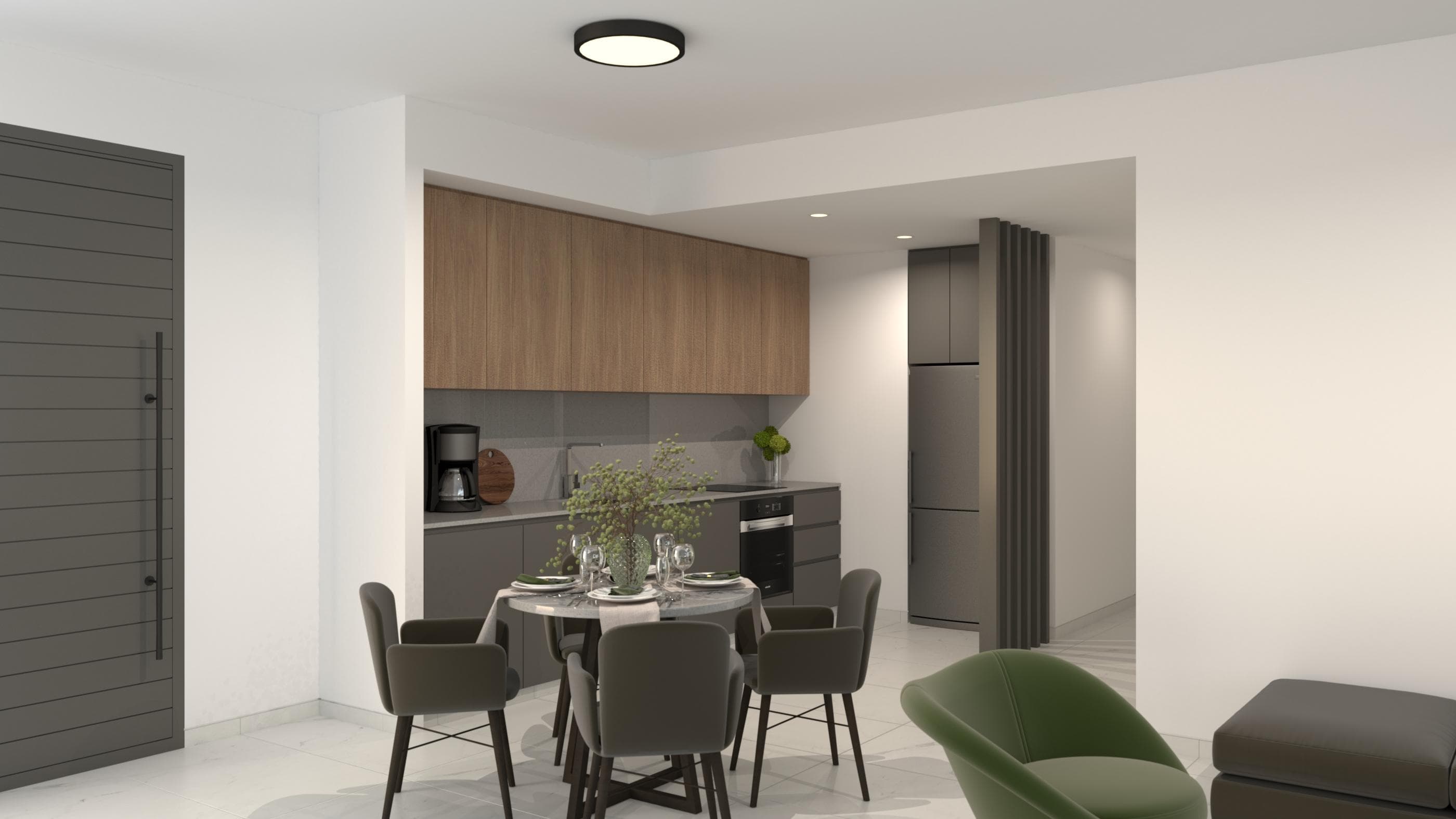 2-bedrooms apartments in Paphos, Cyprus.