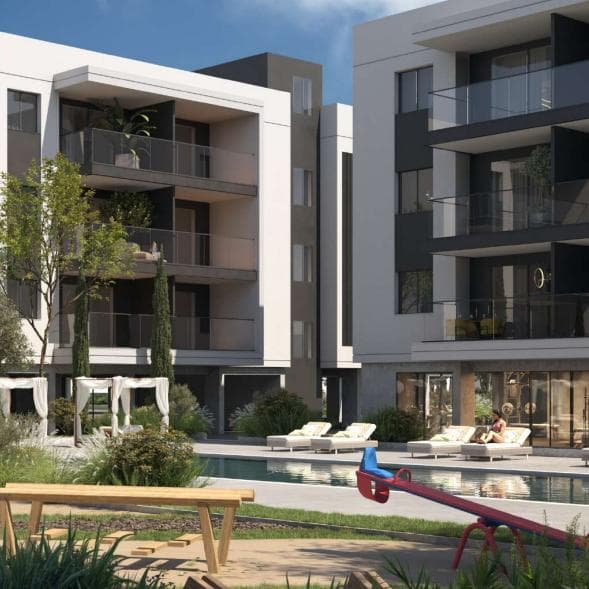 2-bedrooms apartments in Limassol, Cyprus.