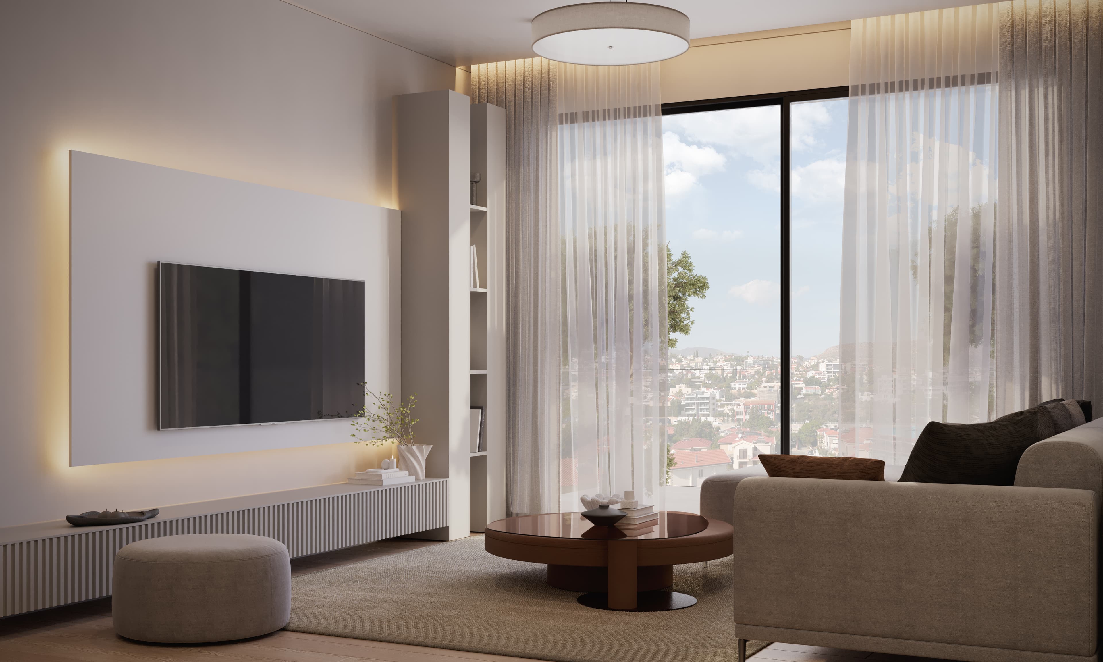 2-bedrooms apartments in Limassol, Cyprus.