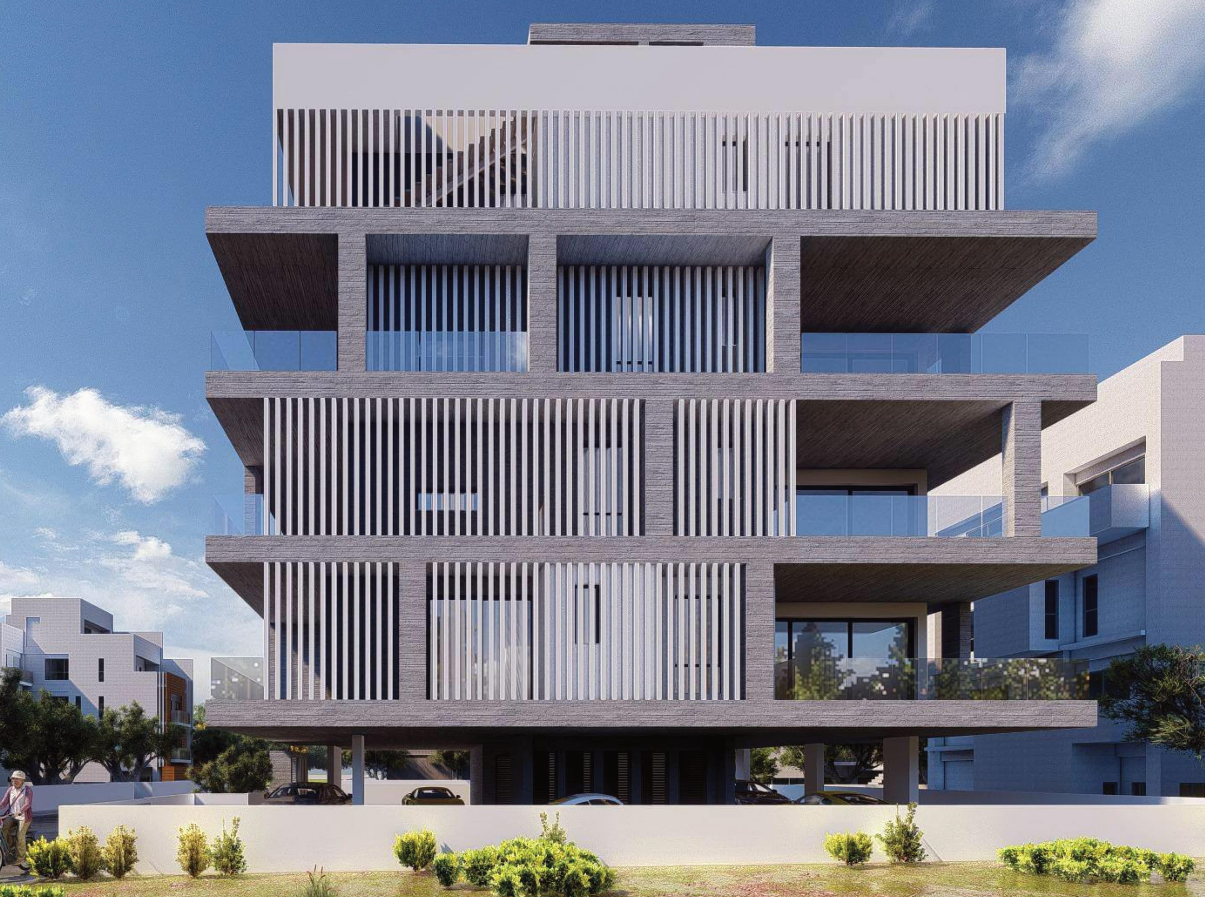 3-bedrooms apartments in Limassol, Cyprus.