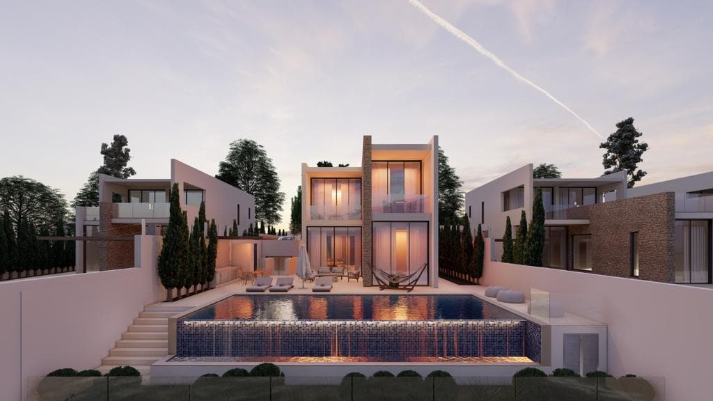 4-bedrooms house in Paphos, Cyprus.