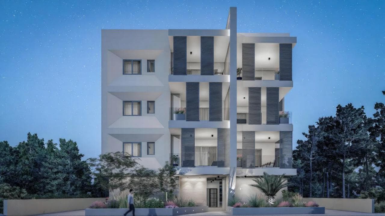2-bedrooms apartments in Nicosia, Cyprus.