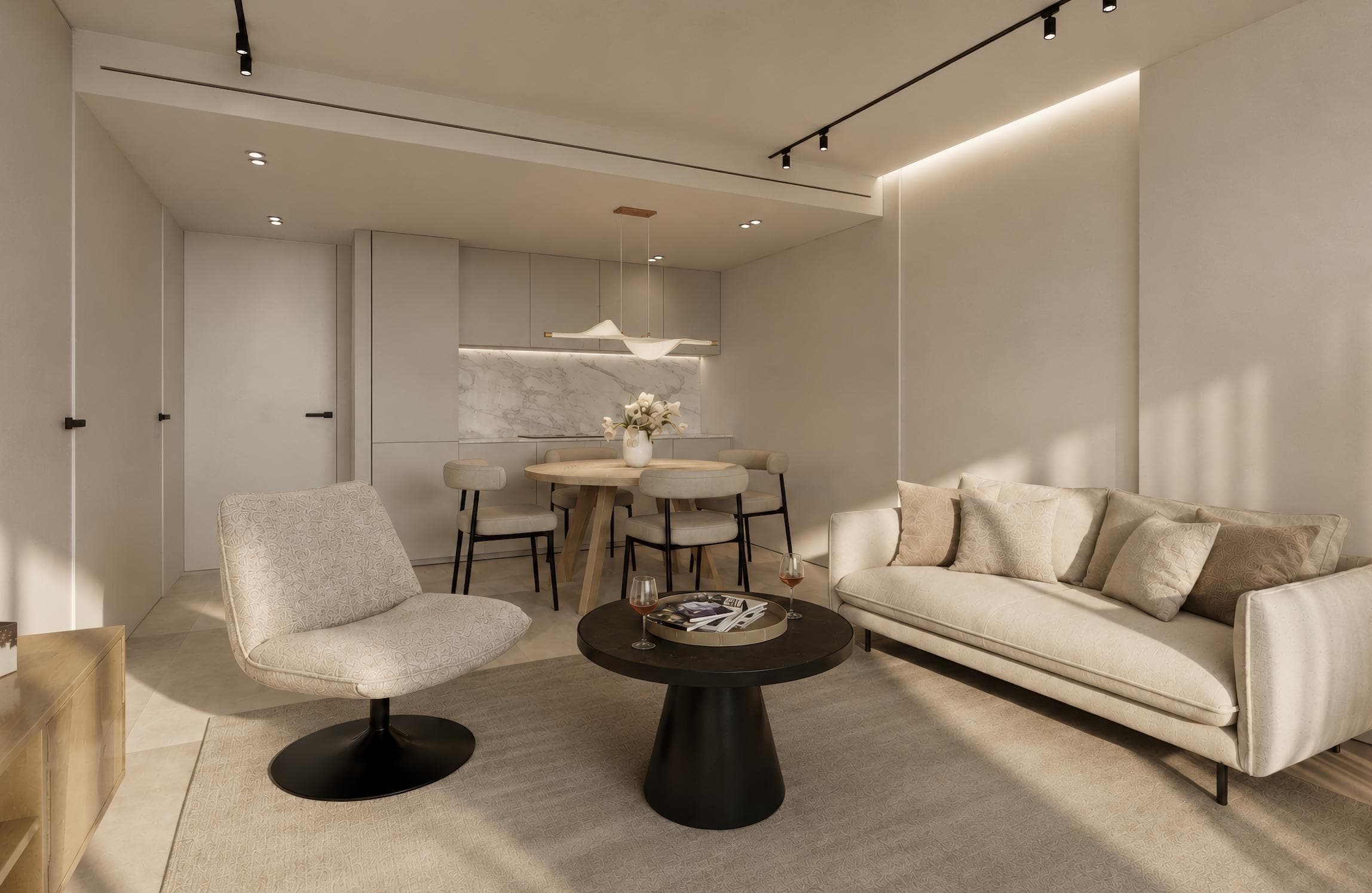 1-bedrooms apartments in Paphos, Cyprus.