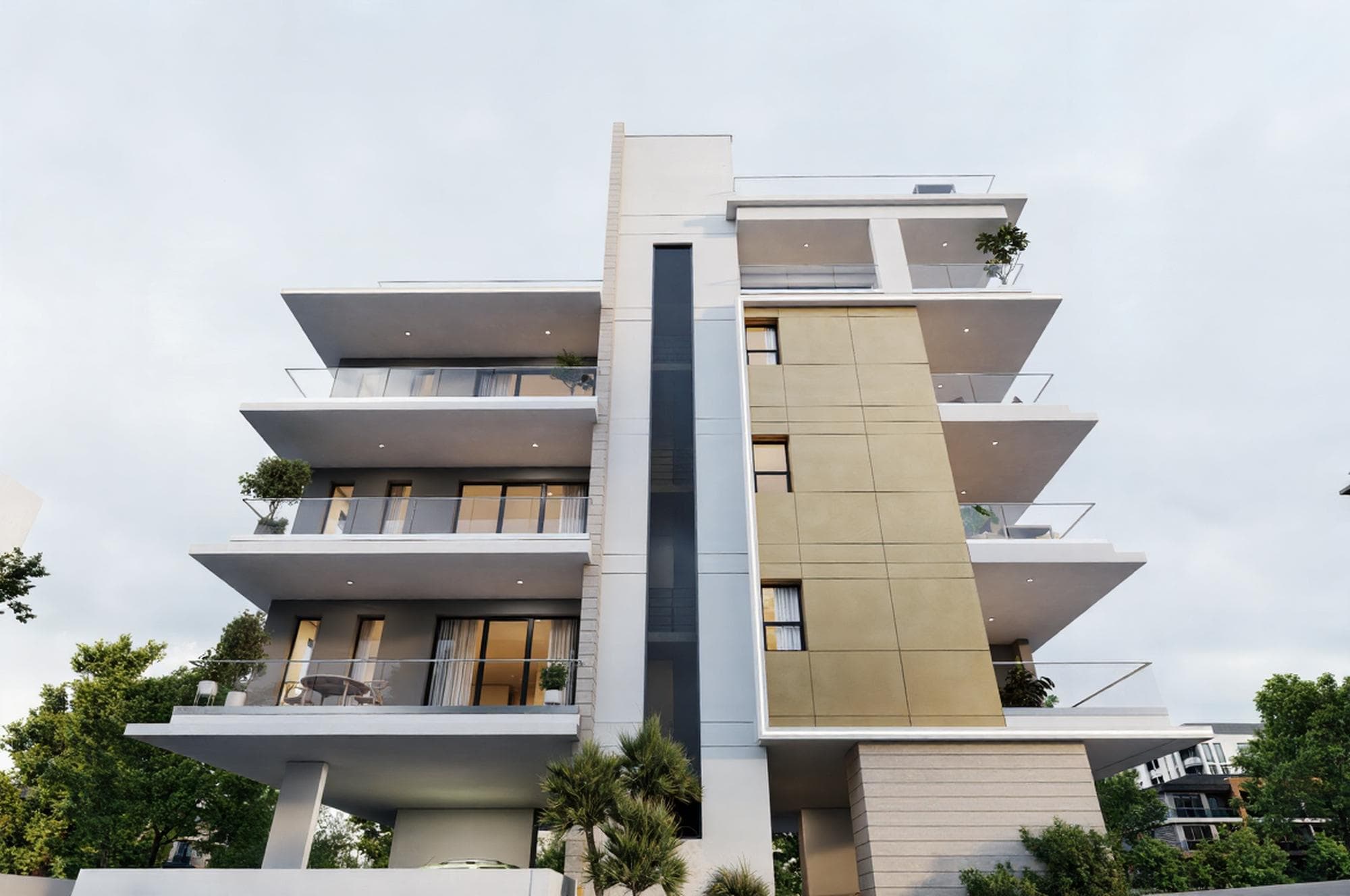 2-bedrooms apartments in Larnaca, Cyprus.