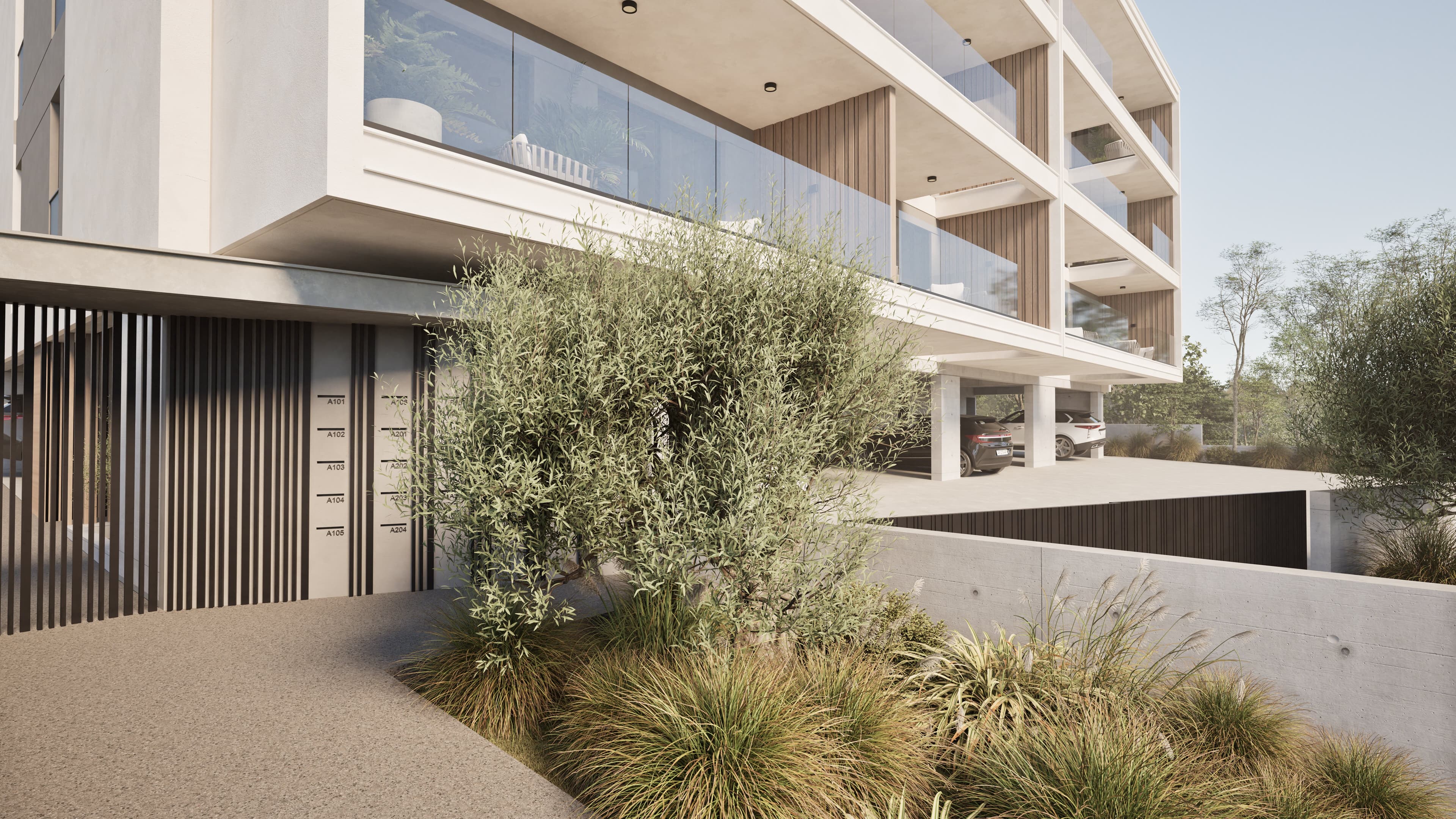 2-bedrooms apartments in Limassol, Cyprus.