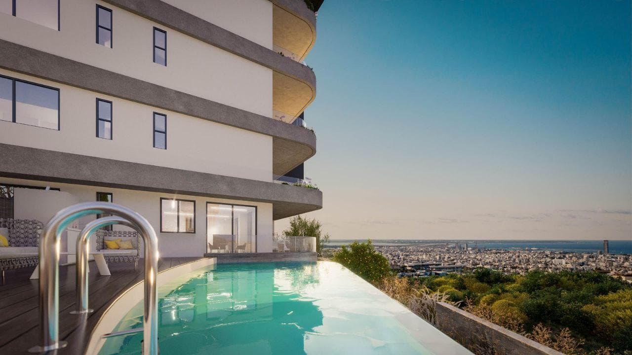 2-bedrooms apartments in Limassol, Cyprus.