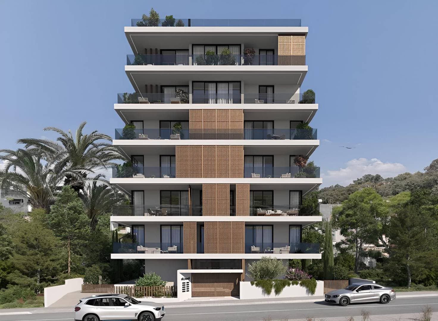 2-bedrooms apartments in Nicosia, Cyprus.