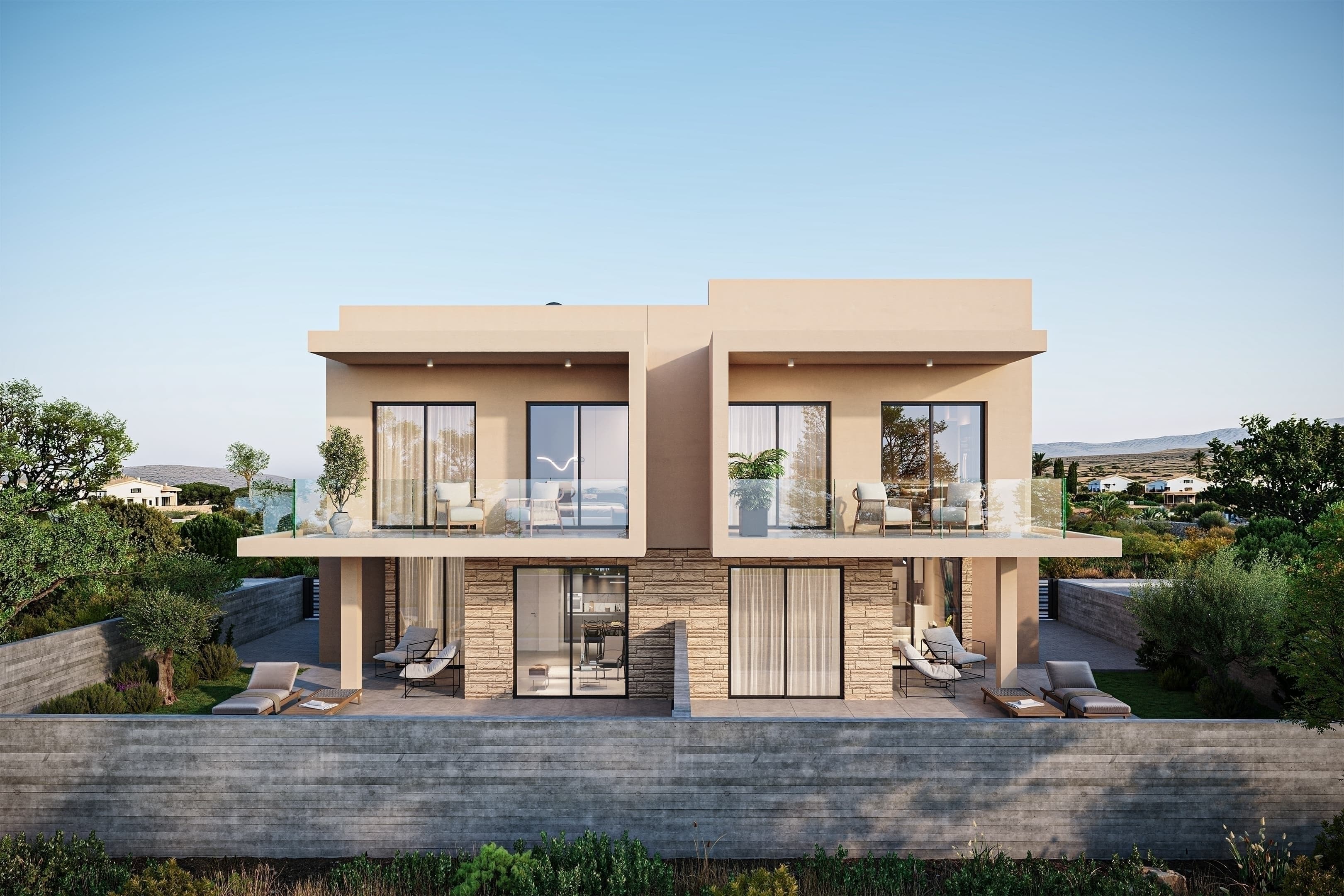 3-bedrooms house in Paphos, Cyprus.