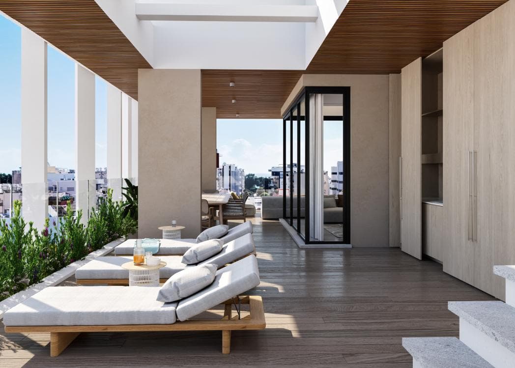 3-bedrooms apartments in Limassol, Cyprus.