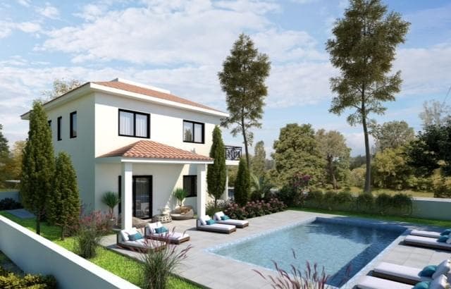 4-bedrooms house in Larnaca, Cyprus.
