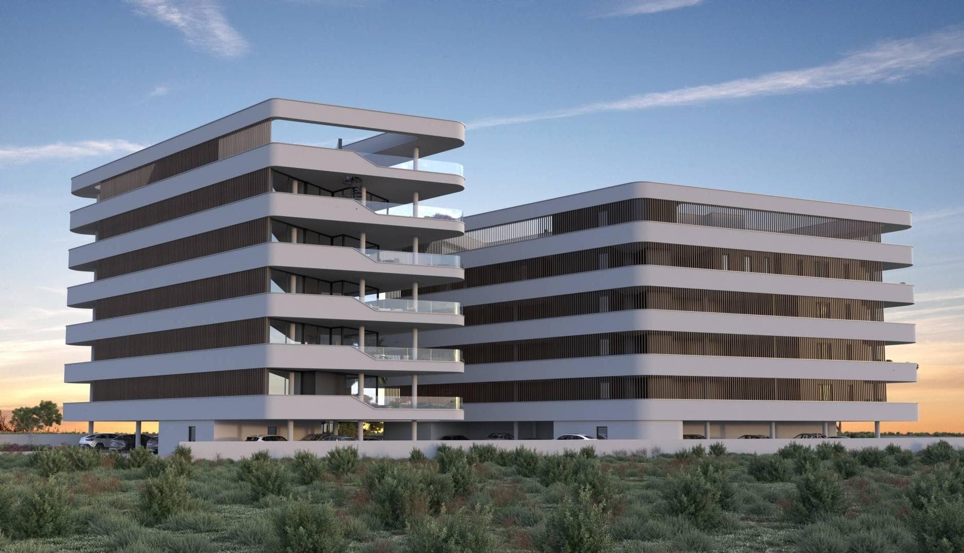 2-bedrooms apartments in Limassol, Cyprus.