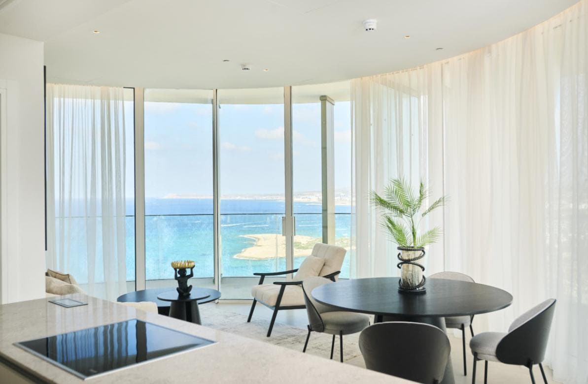 3-bedrooms apartments in Famagusta, Cyprus.