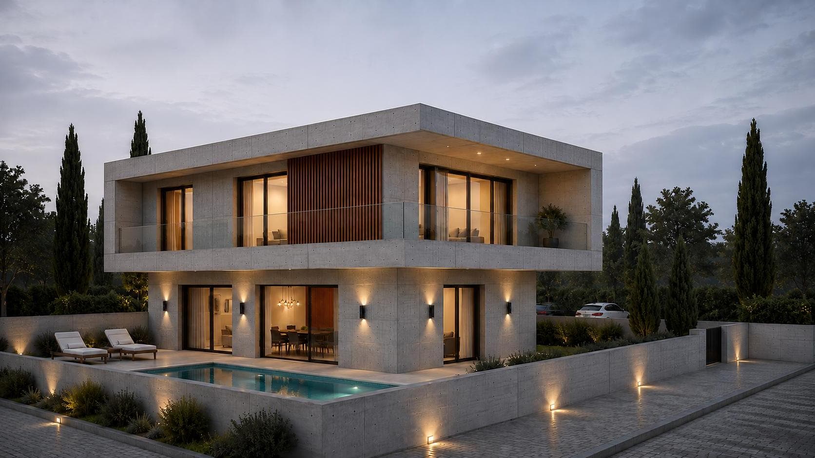 3-bedrooms house in Paphos, Cyprus.