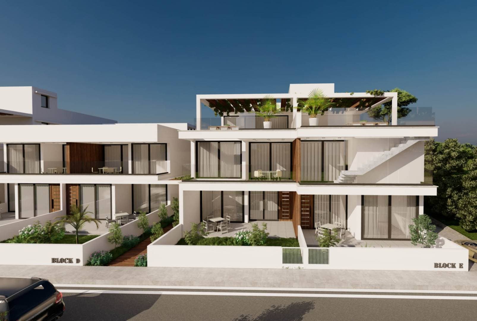2-bedrooms apartments in Larnaca, Cyprus.