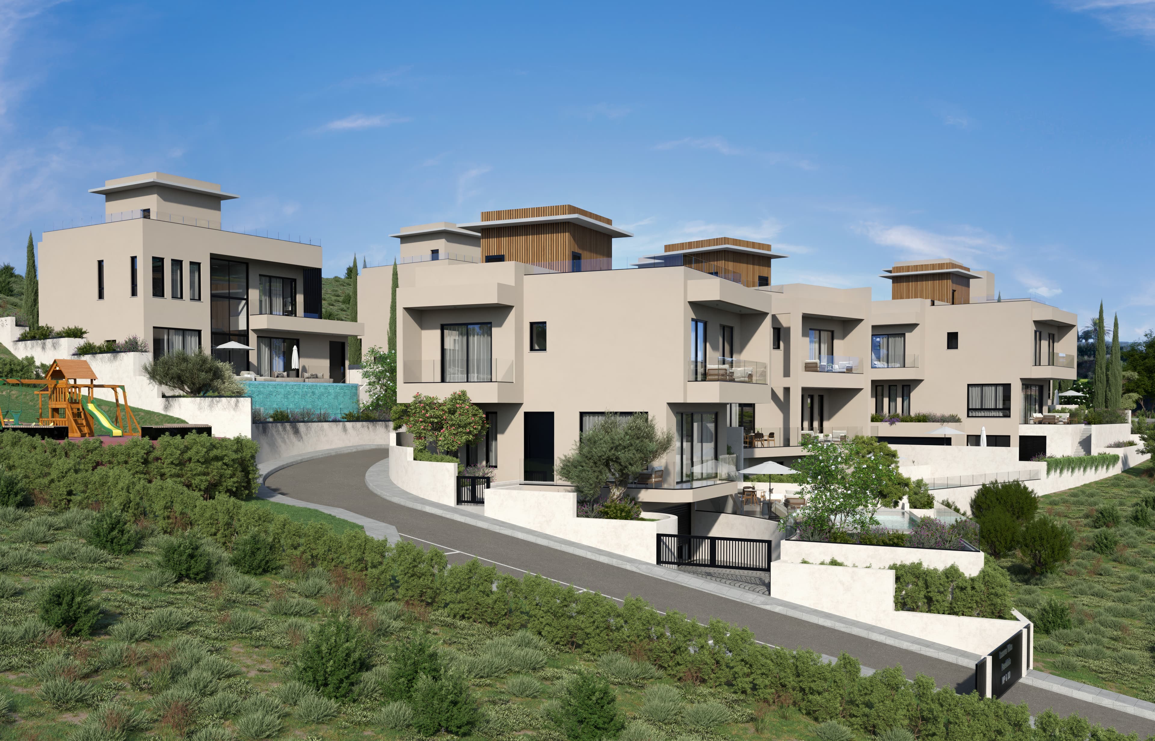 3-bedrooms house in Limassol, Cyprus.